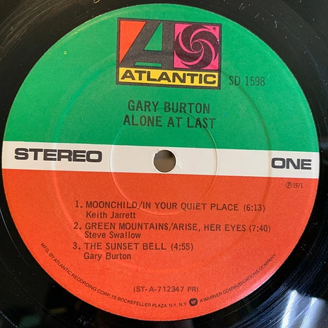 Gary Burton - Alone At Last