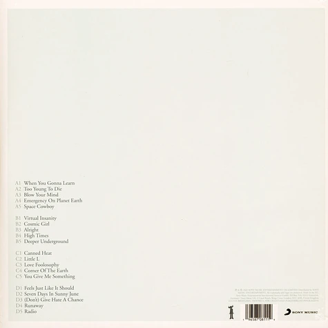 Jamiroquai - High Times: Singles 1992-2006 Black Vinyl Edition