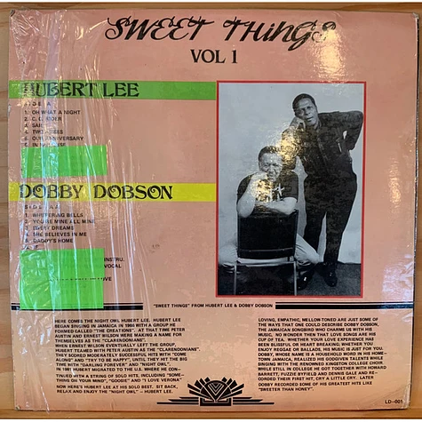 Hubert Lee & Dobby Dobson - Sweet Things Vol. 1