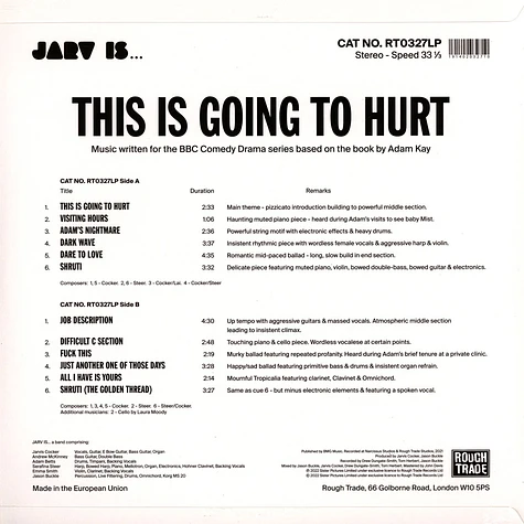 Jarv Is... - OST - This Is Going To Hurt