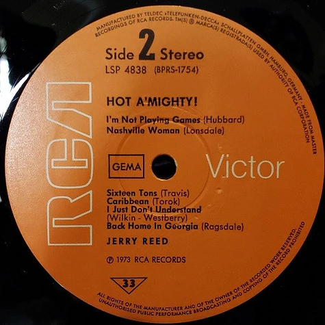 Jerry Reed - Hot A' Mighty!