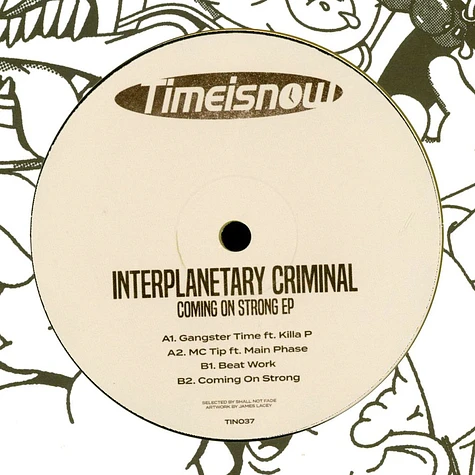 Interplanetary Criminal - Coming On Strong Ep Solid Gold Vinyl Edition