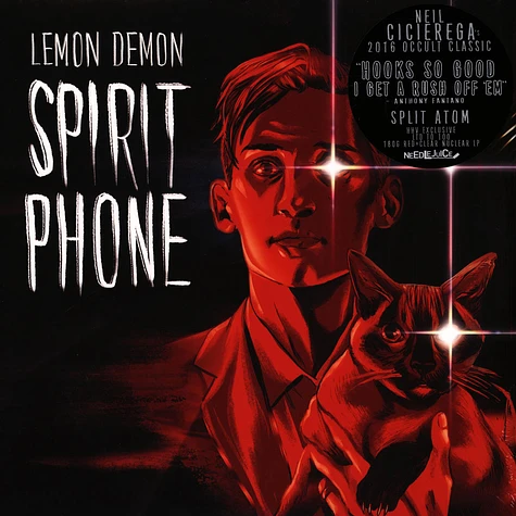 Lemon Demon - Spirit Phone HHV Exclusive Red/White Vinyl Edition w/ Seamsplit