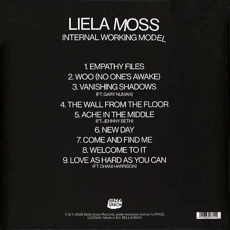 Liela Moss - Internal Working Model Colored Vinyl Edition