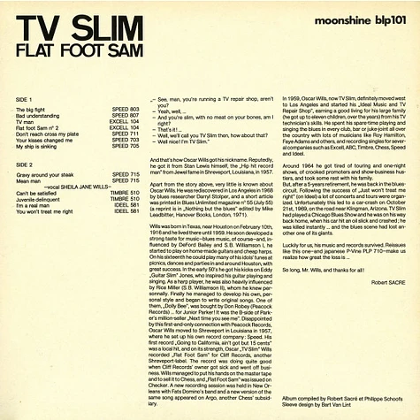 Tv Slim - Flat Foot Sam