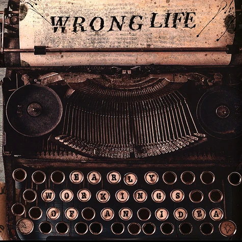 Wrong Life - Early Workings Of An Idea Red Marbled