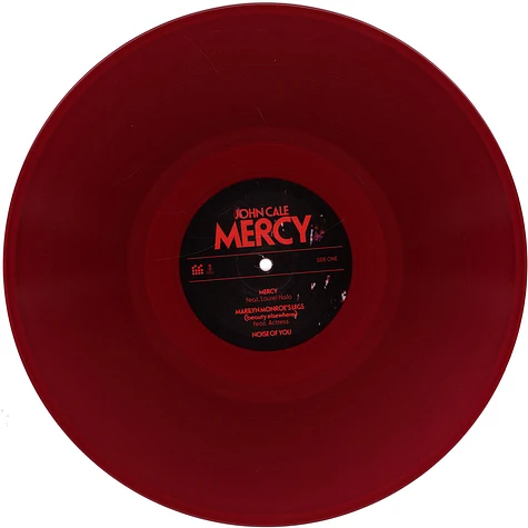 John Cale - Mercy Transparant Violet Vinyl Edition