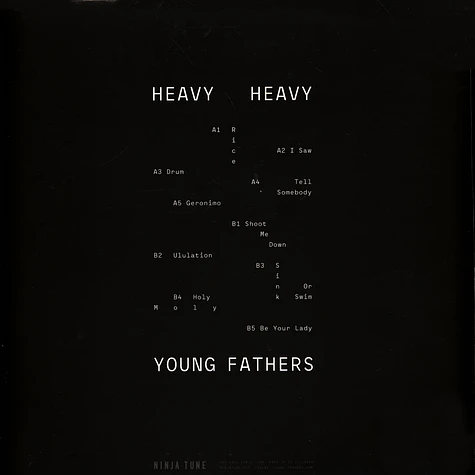 Young Fathers - Heavy Heavy Black Vinyl Edition
