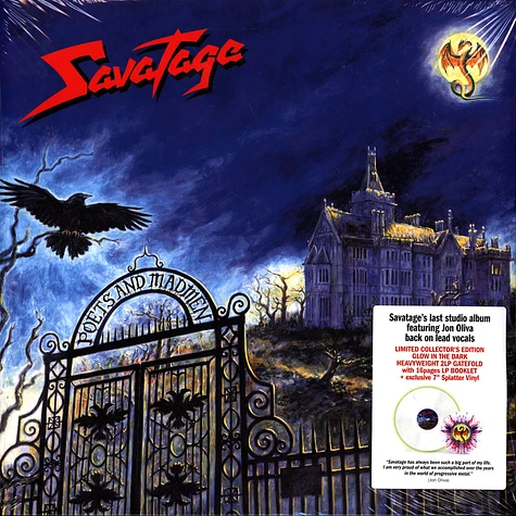 Savatage - Poets & Madmen Glow In The Dark Vinyl Edition