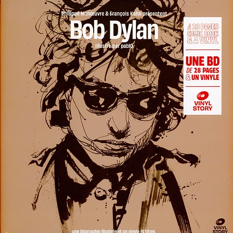 Bob Dylan - Vinyl Story + Hardback Illustrated Book