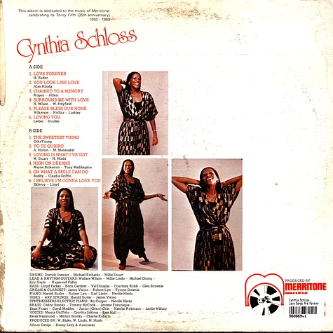 Cynthia Schloss - Love Songs Are Forever