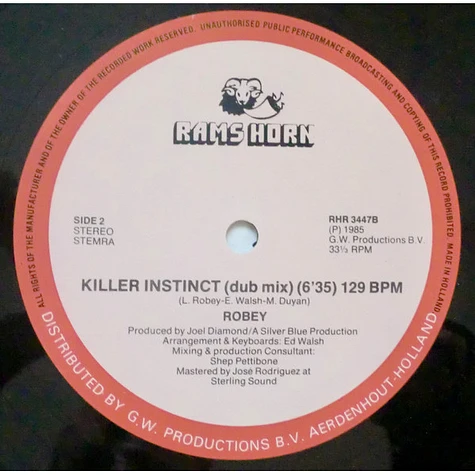 Robey - Killer Instinct