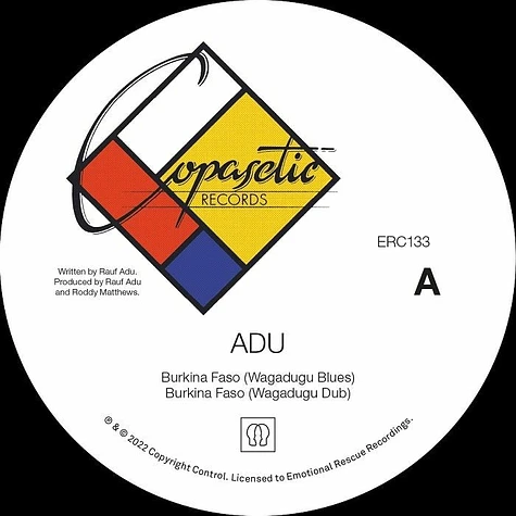 Adu - Burkina Faso (Wagadugu Blues)