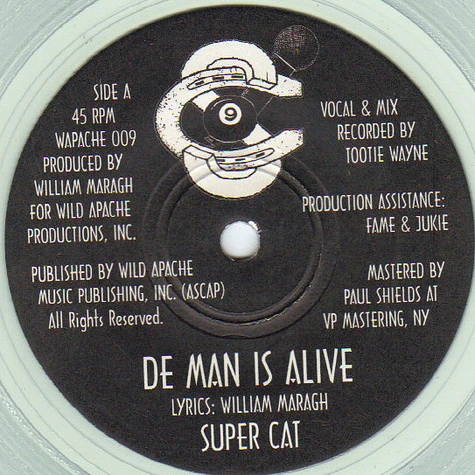Super Cat - De Man Is Alive