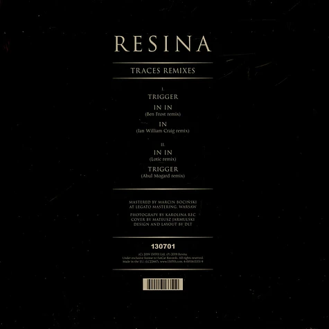 Resina - Traces - Remixes