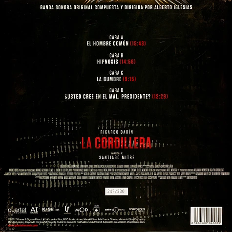 Alberto Iglesias - OST La Cordillera