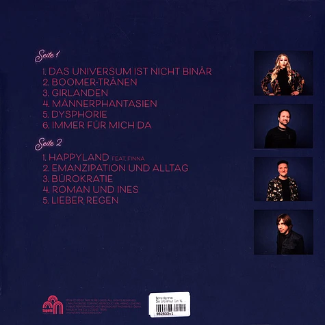 Schrottgrenze - Das Universum Ist Nicht Binär Black Vinyl Edition