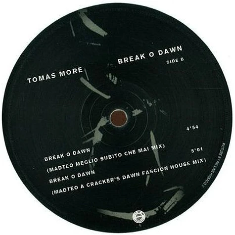 Tomas More - Break O Dawn Vol. I