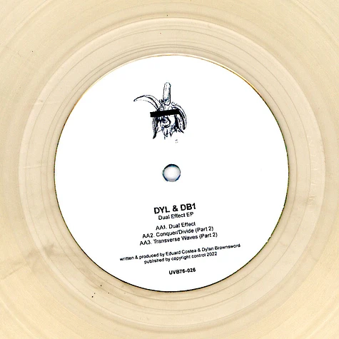 DYL & DB1 - Dual Effect Ep Clear Vinyl Edition