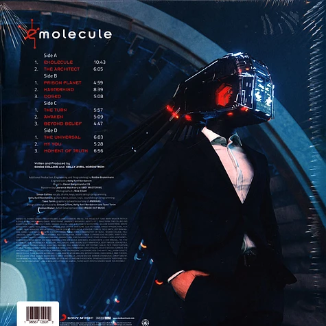 Emolecule - The Architect Transparent Light Blue Vinyl Edition