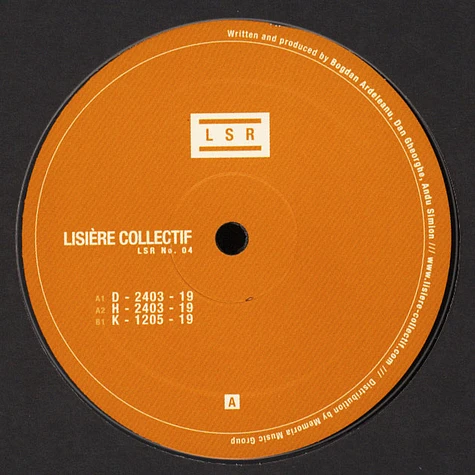 Lisiere Collectif - LSR No. 04 EP