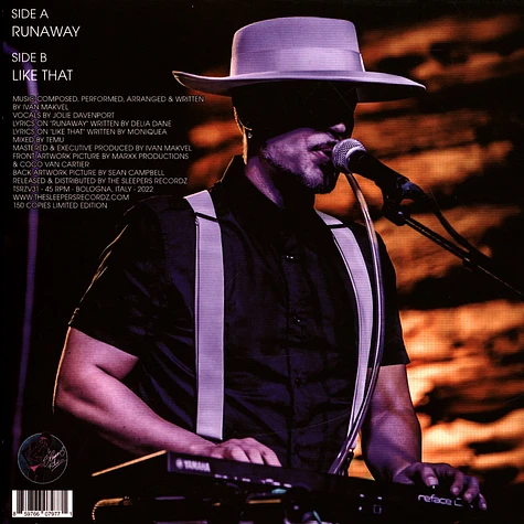 Ivan Makvel & Jolie Davenport - Runaway / Like That Bone Colored Vinyl Edition