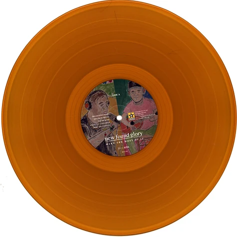New Found Glory - Make The Most Of It Yellow Vinyl Edition
