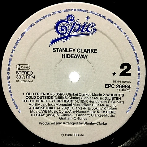 Stanley Clarke - Hideaway