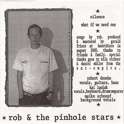 Tom LoMacchio & Rob & The Pinhole Stars - Tom LoMacchio / Rob & The Pinhole Stars split