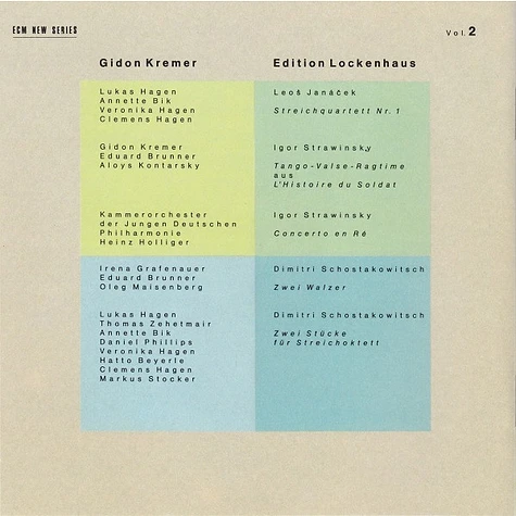 Gidon Kremer - Edition Lockenhaus, Vol. 1 & 2