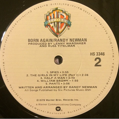 Randy Newman - Born Again