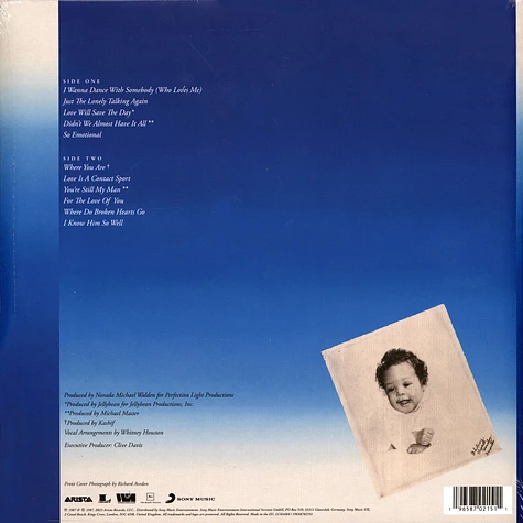 Whitney Houston - Whitney Black Vinyl Edition