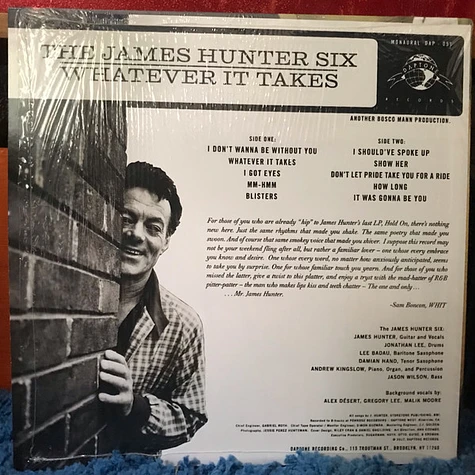 The James Hunter Six - Whatever It Takes / Steven Universe, Vol. 1 (Original Soundtrack)