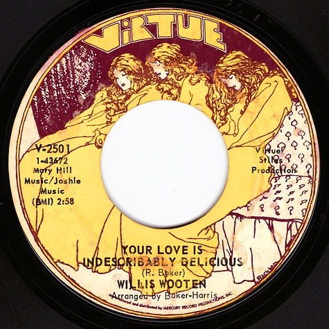 Willis Wooten - Your Love Is Indescribably Delicious / Do The Train