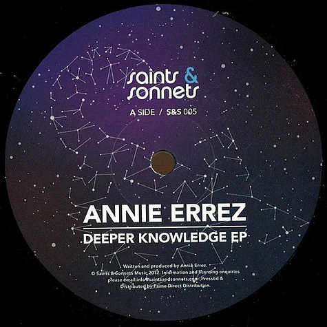 Annie Errez - Deeper Knowledge EP