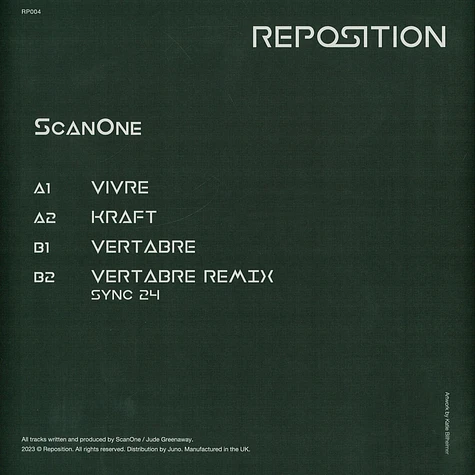 Scanone / Sync 24 - Vertabre EP