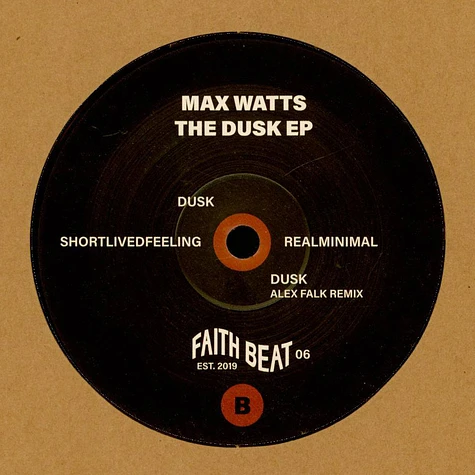 Max Watts - The Dusk EP