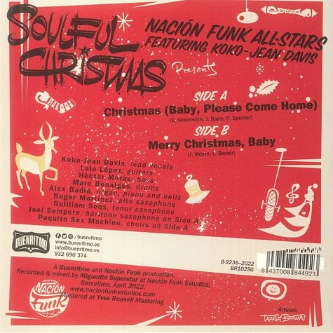 Nación Funk All Stars - Soulful Christmas Feat. Koko-Jean Davis