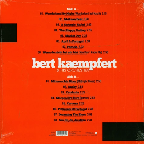 Bert Kaempfert - Wonderland By Night - Best Of Bert Kaempfert