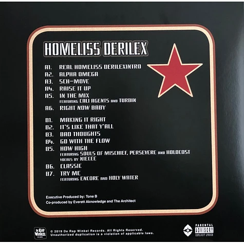 Homeliss Derilex - Raise It Up