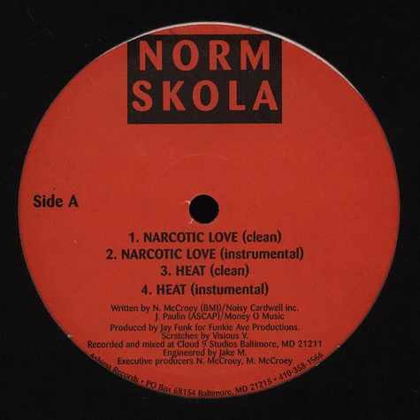 Normskola - Narcotic Love / Heat