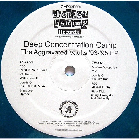 Deep Concentration Camp - The Aggravated Vaults '93 - '95 EP