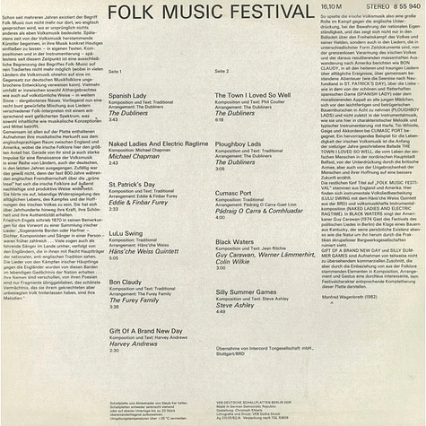 V.A. - Folk Music Festival