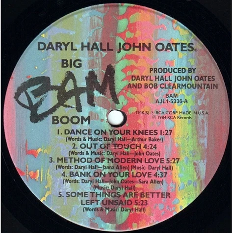 Daryl Hall & John Oates - Big Bam Boom