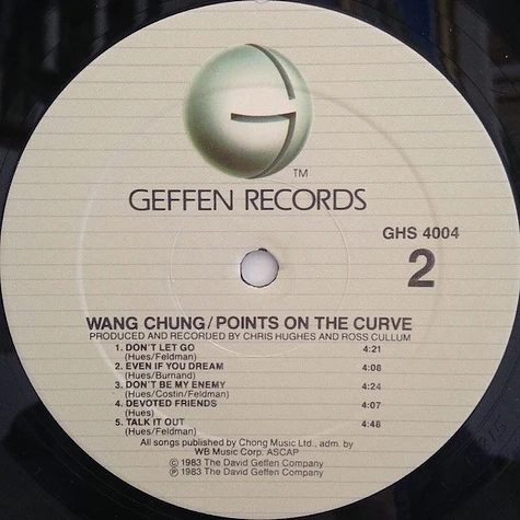 Wang Chung - Points On The Curve