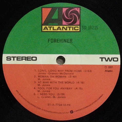 Foreigner - Foreigner