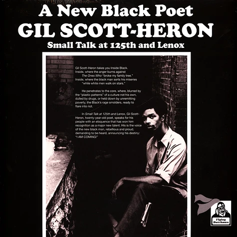 Gil Scott-Heron - Small Talk At 125th And Lenox Black Vinyl Ediiton