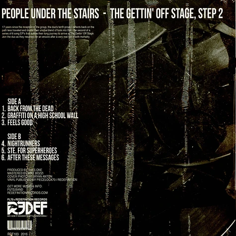 People Under The Stairs - The Gettin' Off Stage, Step 2