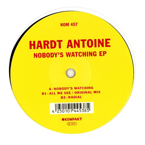 Hardt Antoine - Nobody's Watching EP