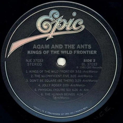 Adam And The Ants - Kings Of The Wild Frontier